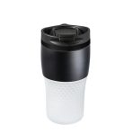 BAYAMO MEZZO Black - Premium 320ml Double Wall Thermal Mug with Customizable Grip - Image 2