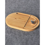 ANTI-STRESS WIRELESS - Bamboo Wireless Desktop Spinner with 15W Charging Capability - Image 2