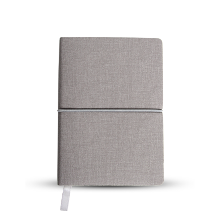 A5 SOFTY NOTEBOOK - Stylish PU Notebook with 100 Sheets and Elastic Closure