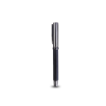 ALLURE ROLLER PEN Black - Luxury Octagon Sided Metal Pen with Gunblack Accents