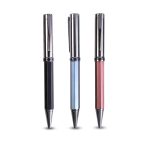 ALLURE PEN - Luxury Octagon-Sided Twist Ballpoint Pen with Gunblack Accents