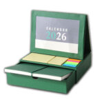GIFTI BOX ORGANIZER - Elegant Desktop Organizer with Calendar, Notebook, and Accessories - Image 4