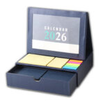 GIFTI BOX ORGANIZER - Elegant Desktop Organizer with Calendar, Notebook, and Accessories - Image 3