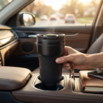 BAYAMO THERMO MUG - Premium 230ml Double Wall Thermal Mug with Customizable Grip - Image 3