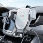 CAR CHARGER WHITE - Dual USB Vehicle Charger with Customizable Color Ring - Image 4