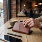 FELTY WALLET BROWN - Image 2