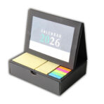 GIFTI BOX ORGANIZER - Elegant Desktop Organizer with Calendar, Notebook, and Accessories - Image 2