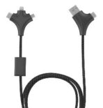 W CABLE - Versatile 3-in-1 Fabric Charging Cable with Eco-Friendly Design - Image 2